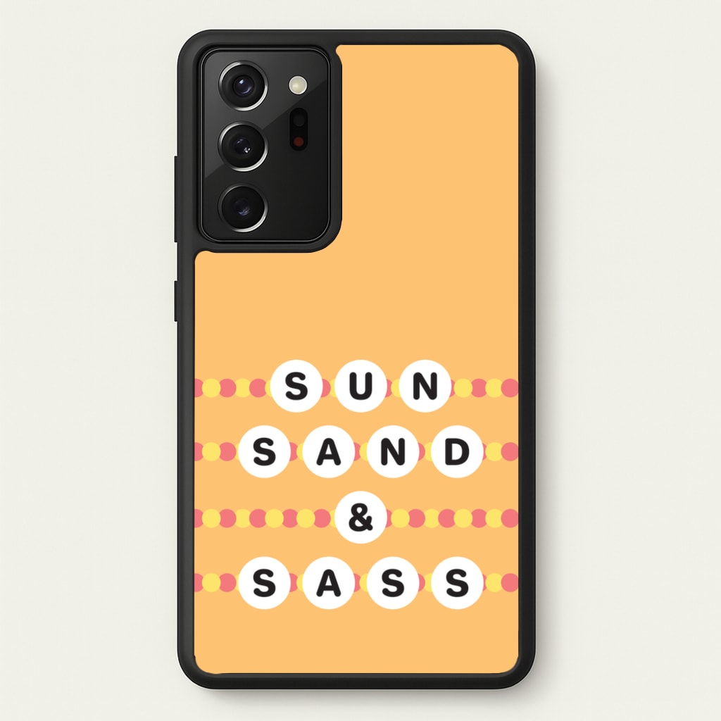 Sun, Sand And Sass - Hot Girl Summer Phone Case for Galaxy Note 20 Ultra