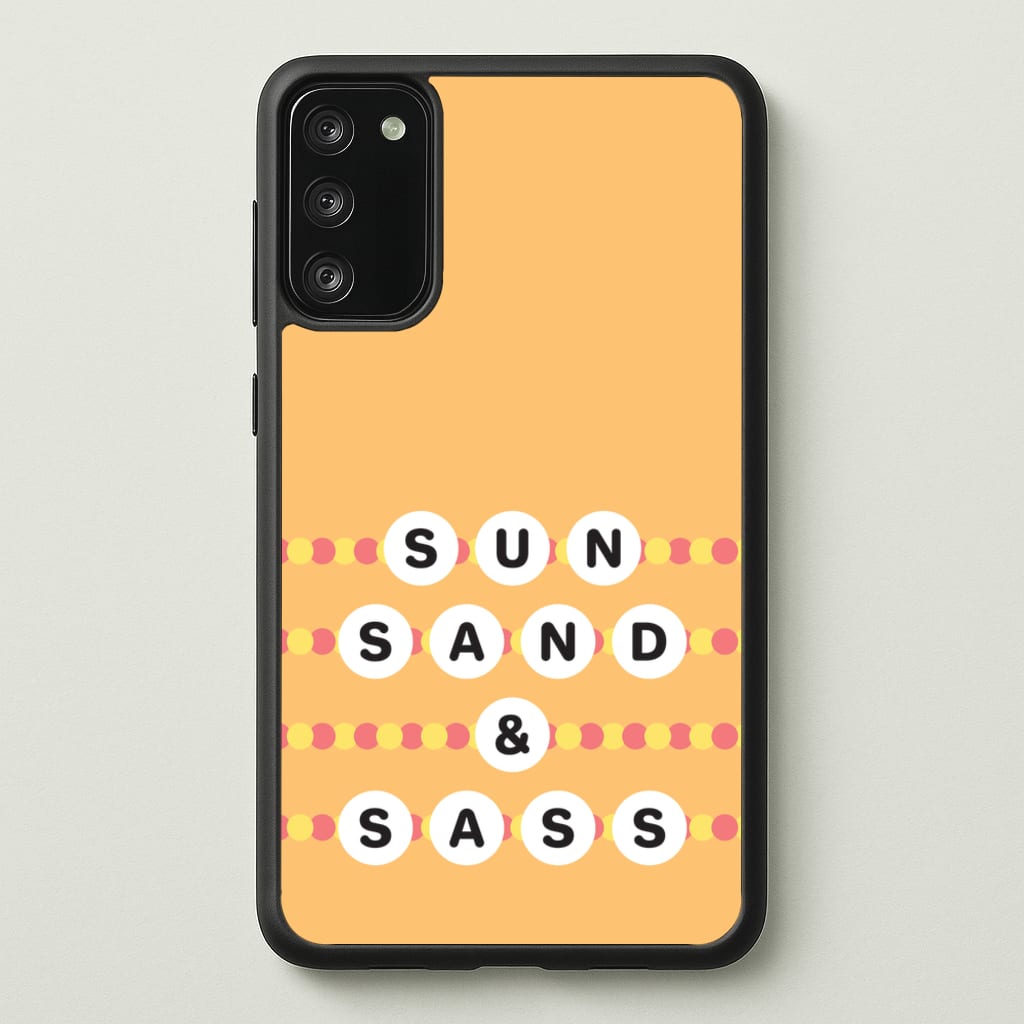 Sun, Sand And Sass - Hot Girl Summer Phone Case for Galaxy A41