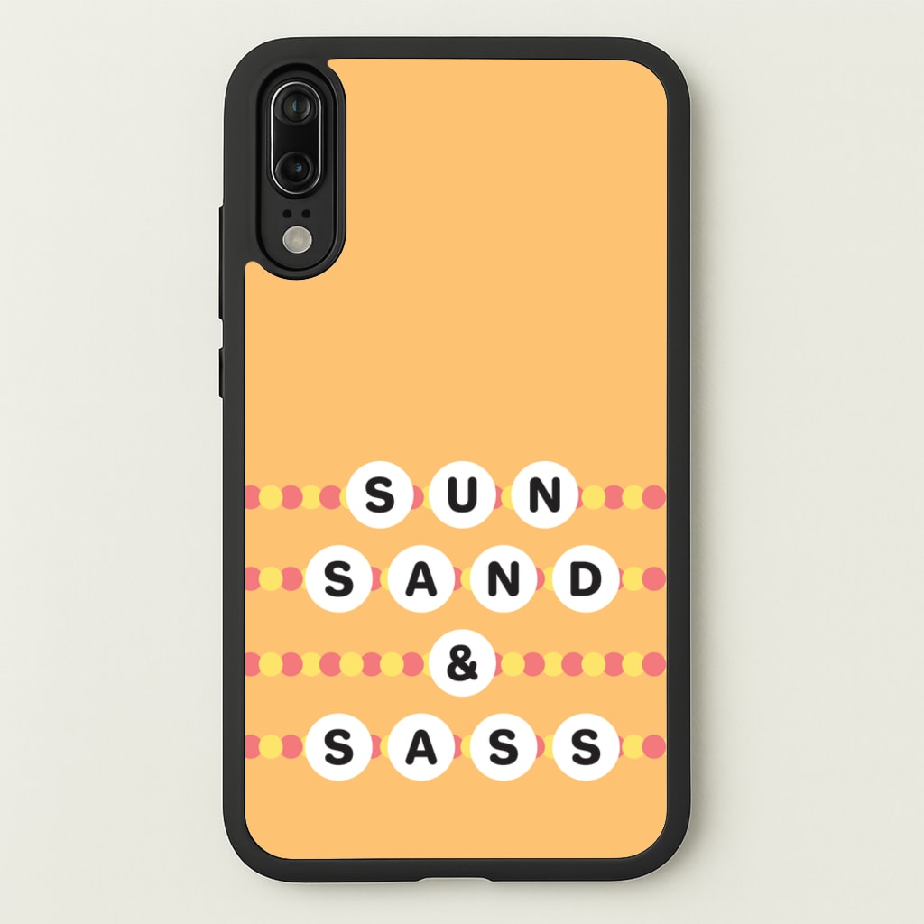 Sun, Sand And Sass - Hot Girl Summer Phone Case for Huawei P20