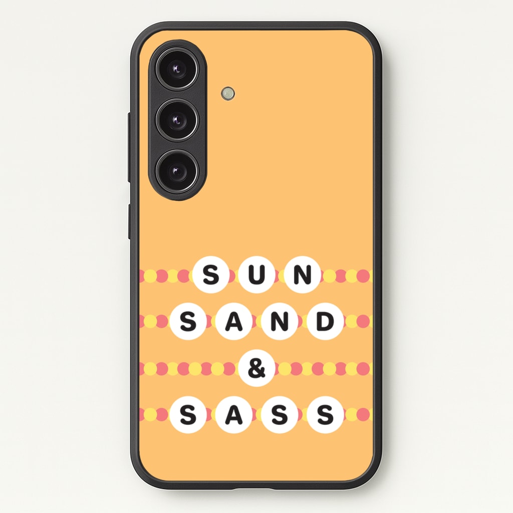Sun, Sand And Sass - Hot Girl Summer Phone Case for Galaxy S24