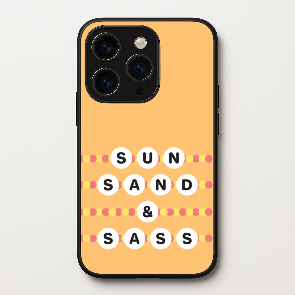 Sun, Sand And Sass - Hot Girl Summer Phone Case for iPhone 14 Pro Max