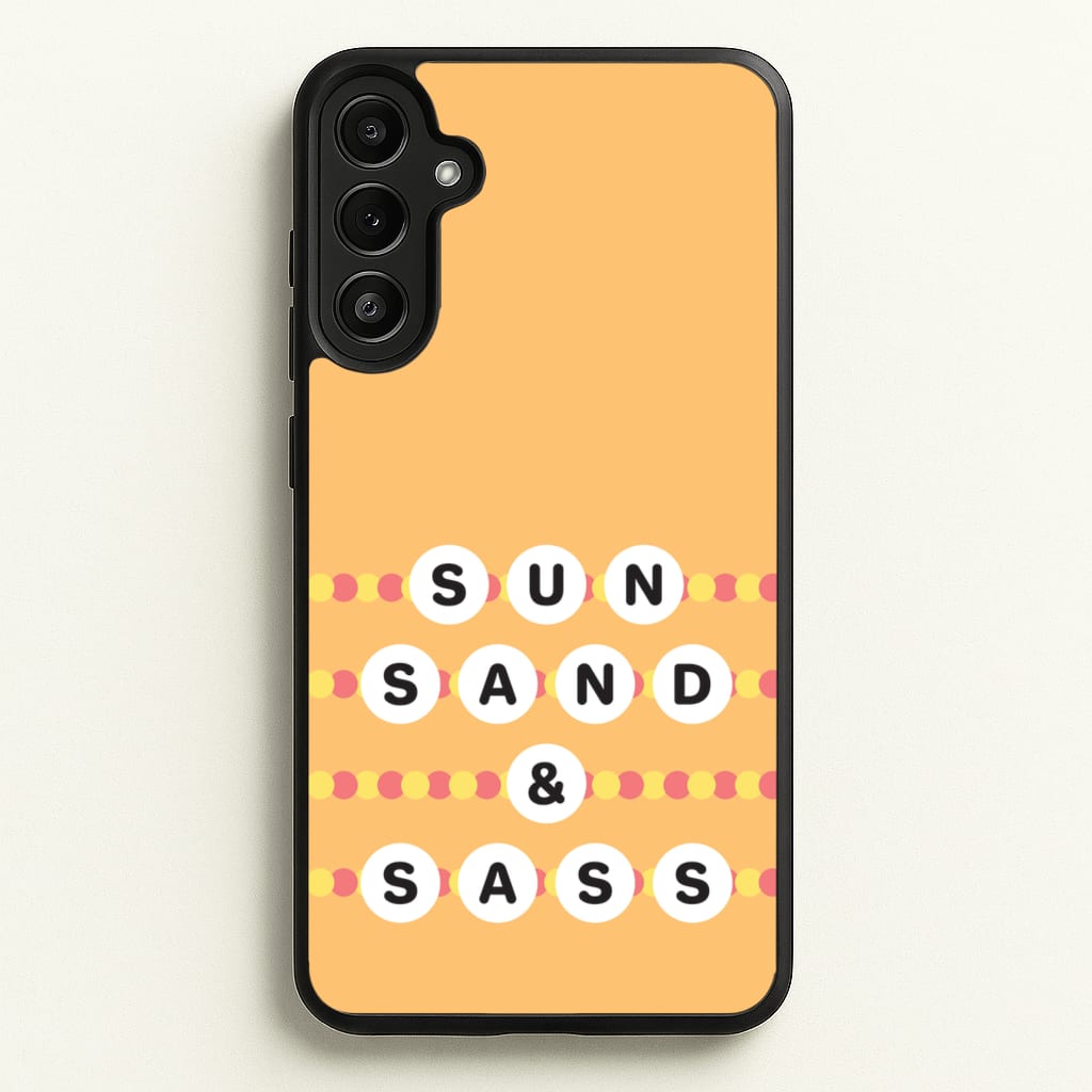 Sun, Sand And Sass - Hot Girl Summer Phone Case for Galaxy A34