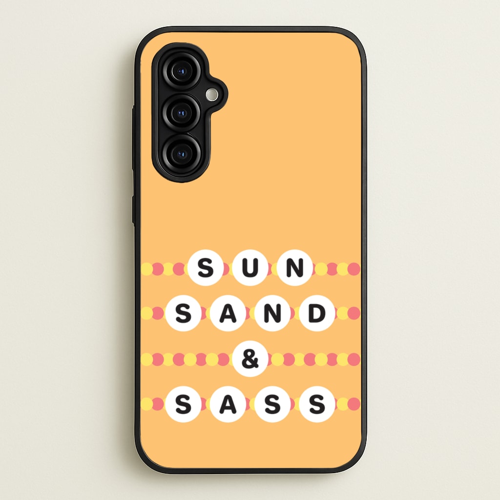 Sun, Sand And Sass - Hot Girl Summer Phone Case for Galaxy A54