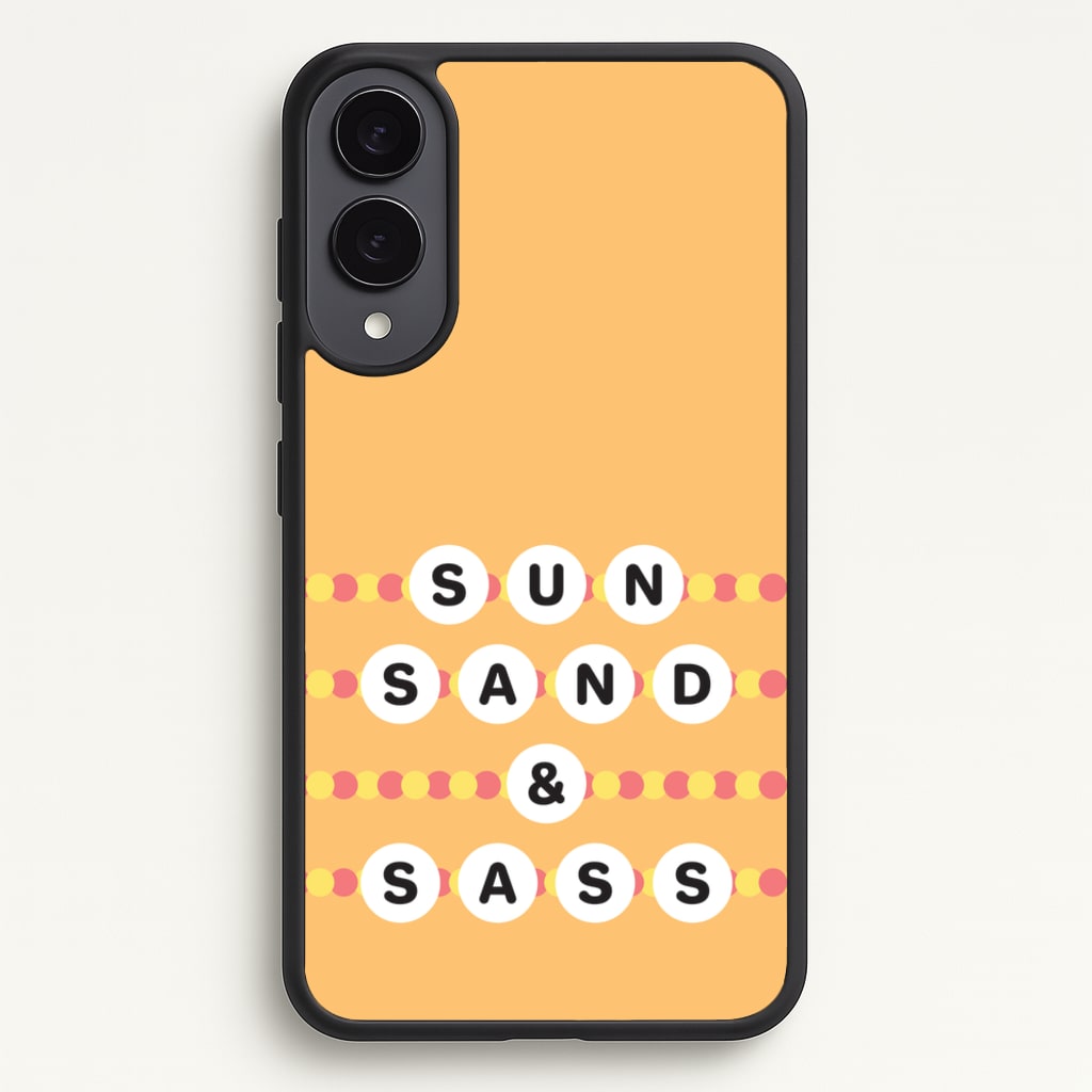 Sun, Sand And Sass - Hot Girl Summer Phone Case for Galaxy S25 Edge