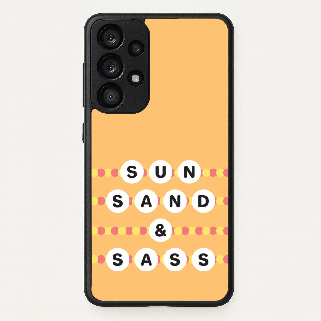 Sun, Sand And Sass - Hot Girl Summer Phone Case for Galaxy A33