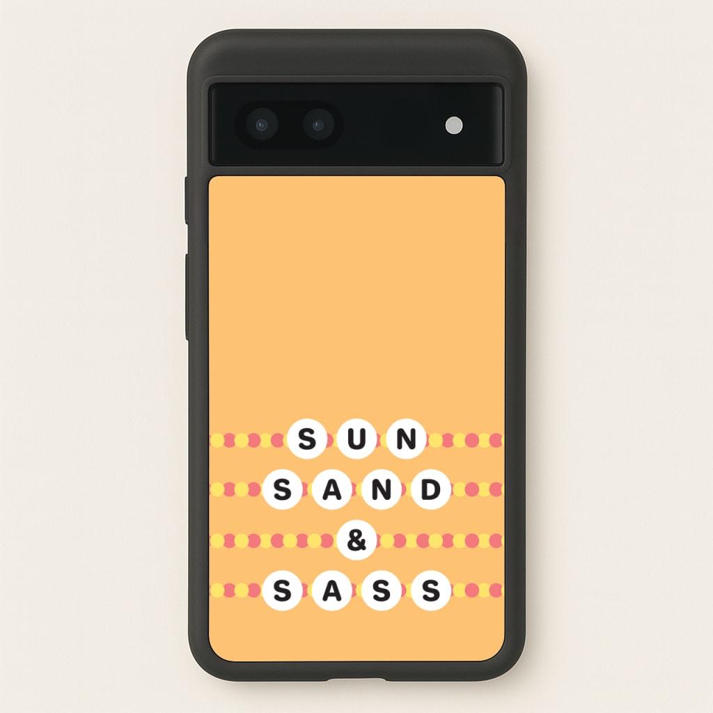 Sun, Sand And Sass - Hot Girl Summer Phone Case for Google Pixel 6a