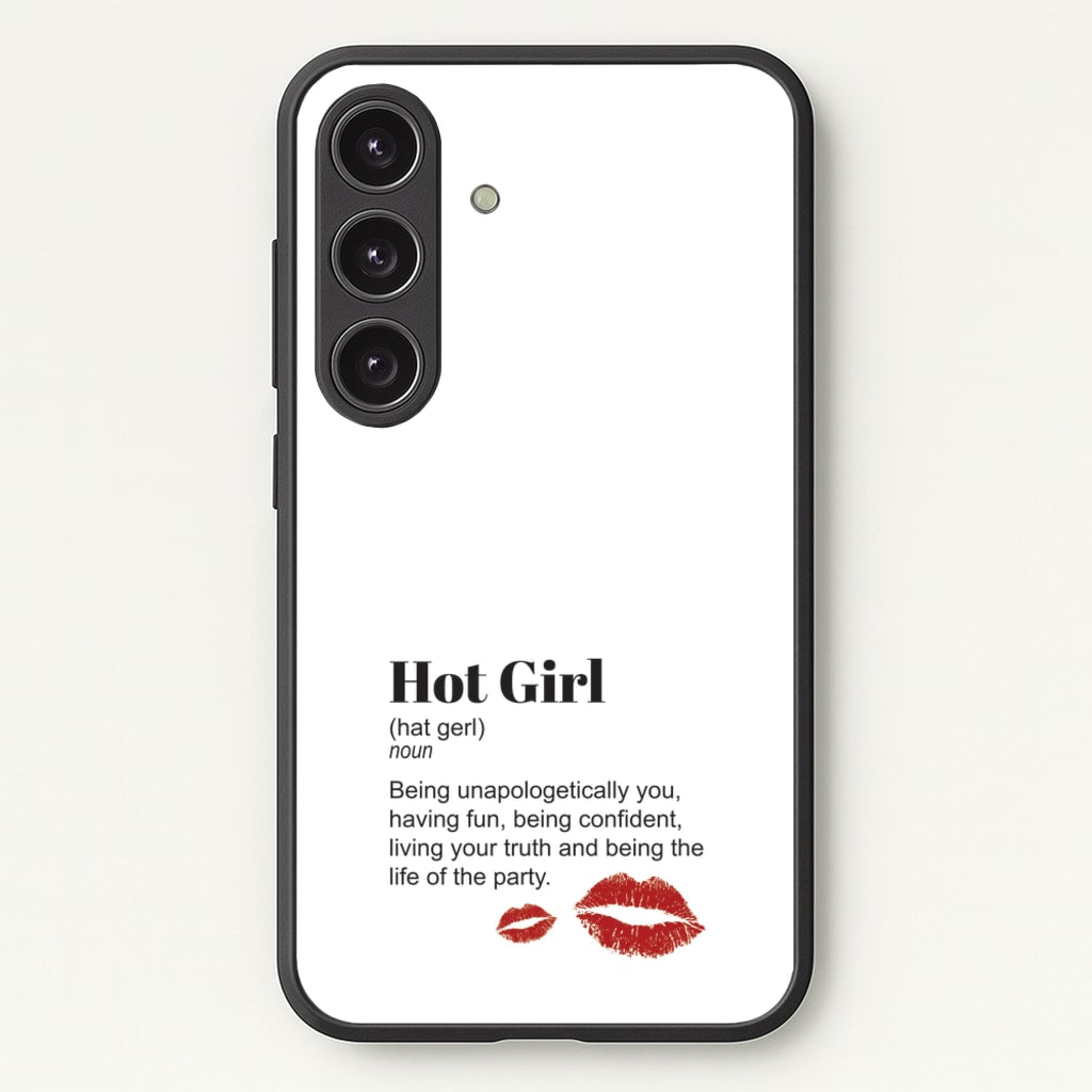 Hot Girl Dictionary Definition - Hot Girl Summer Phone Case for Galaxy S24 Plus