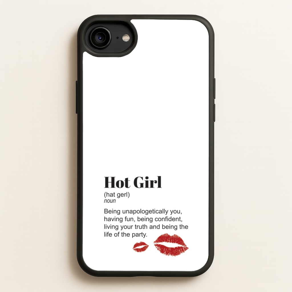 Hot Girl Dictionary Definition - Hot Girl Summer Phone Case for iPhone 6 / 7 / 8 / SE