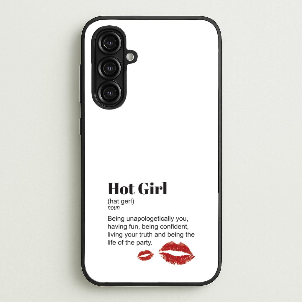 Hot Girl Dictionary Definition - Hot Girl Summer Phone Case for Galaxy A16