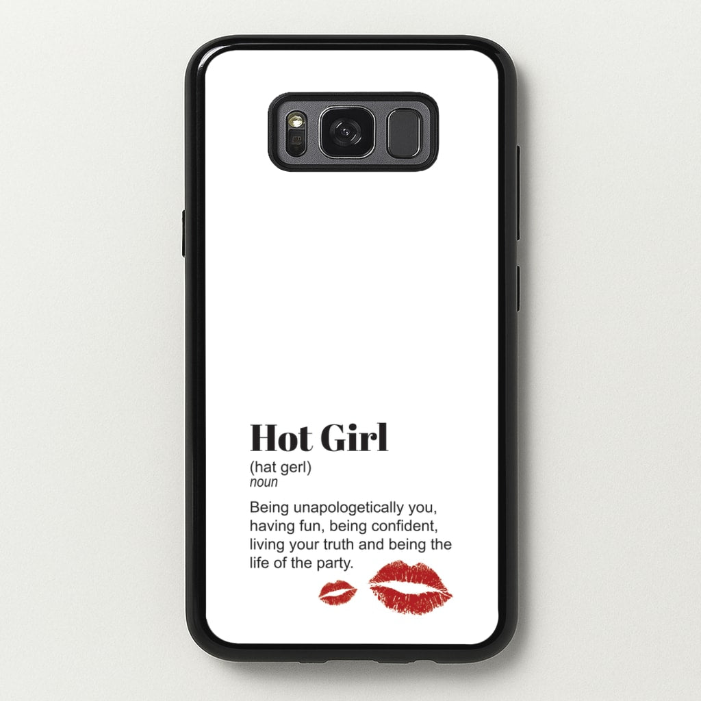Hot Girl Dictionary Definition - Hot Girl Summer Phone Case for Galaxy S8 Plus