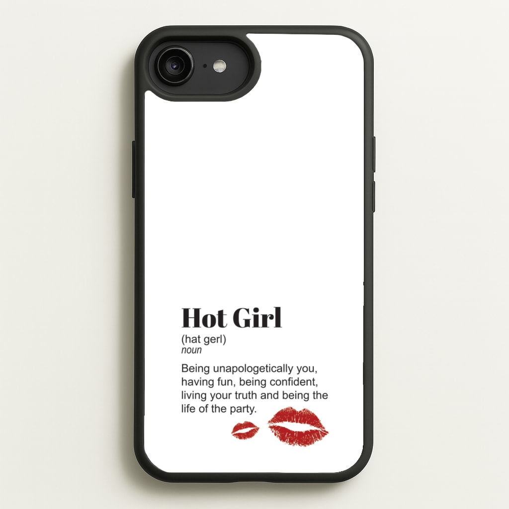 Hot Girl Dictionary Definition - Hot Girl Summer Phone Case for iPhone 6 Plus / 7 Plus / 8 Plus