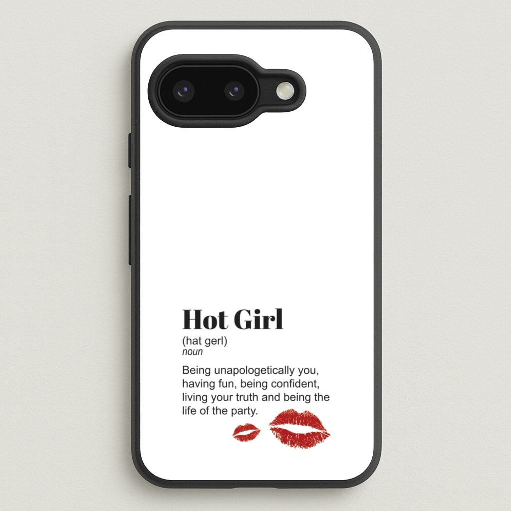 Hot Girl Dictionary Definition - Hot Girl Summer Phone Case for Google Pixel 9a