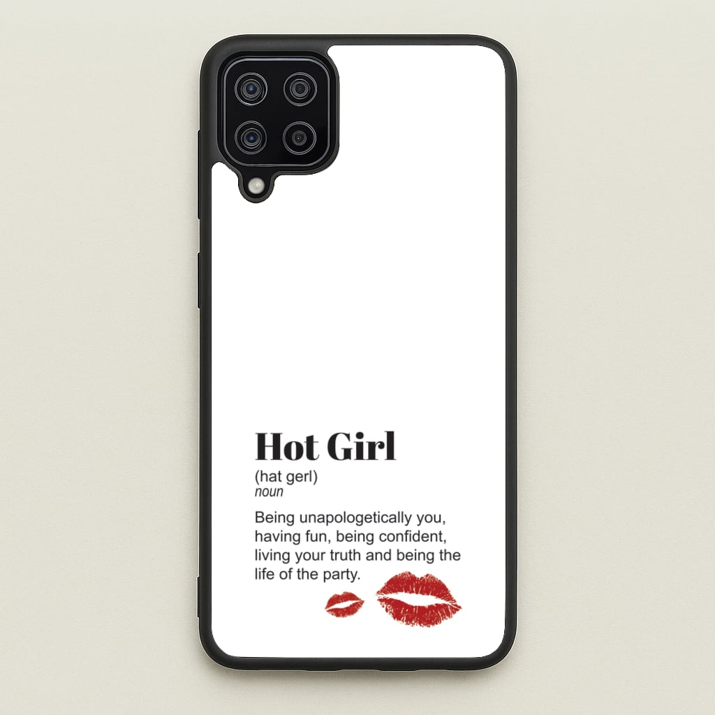 Hot Girl Dictionary Definition - Hot Girl Summer Phone Case for Galaxy A12