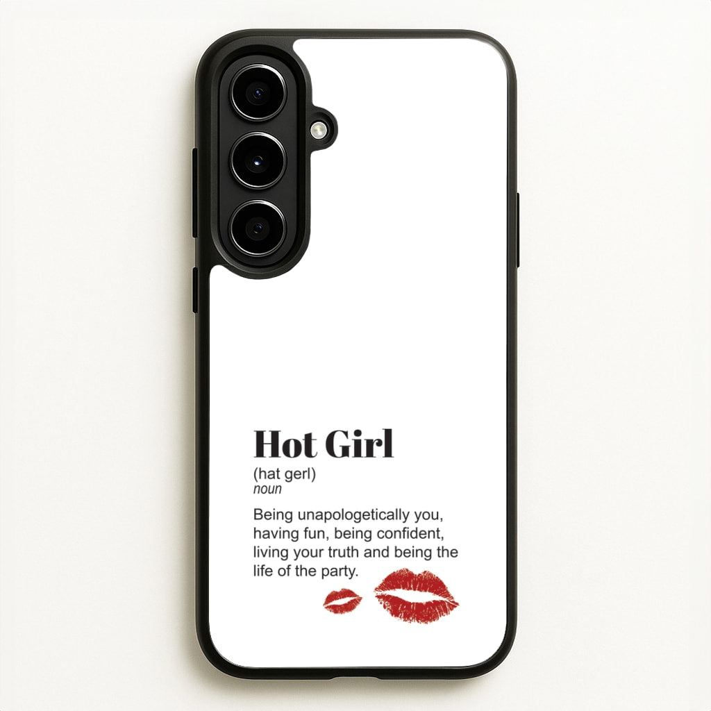 Hot Girl Dictionary Definition - Hot Girl Summer Phone Case for Galaxy A56