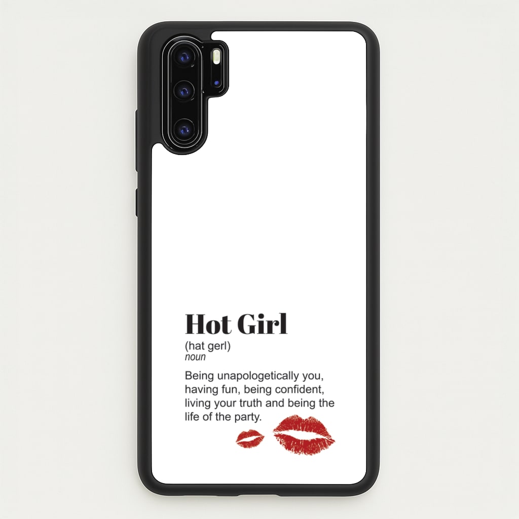 Hot Girl Dictionary Definition - Hot Girl Summer Phone Case for Huawei P30 Pro