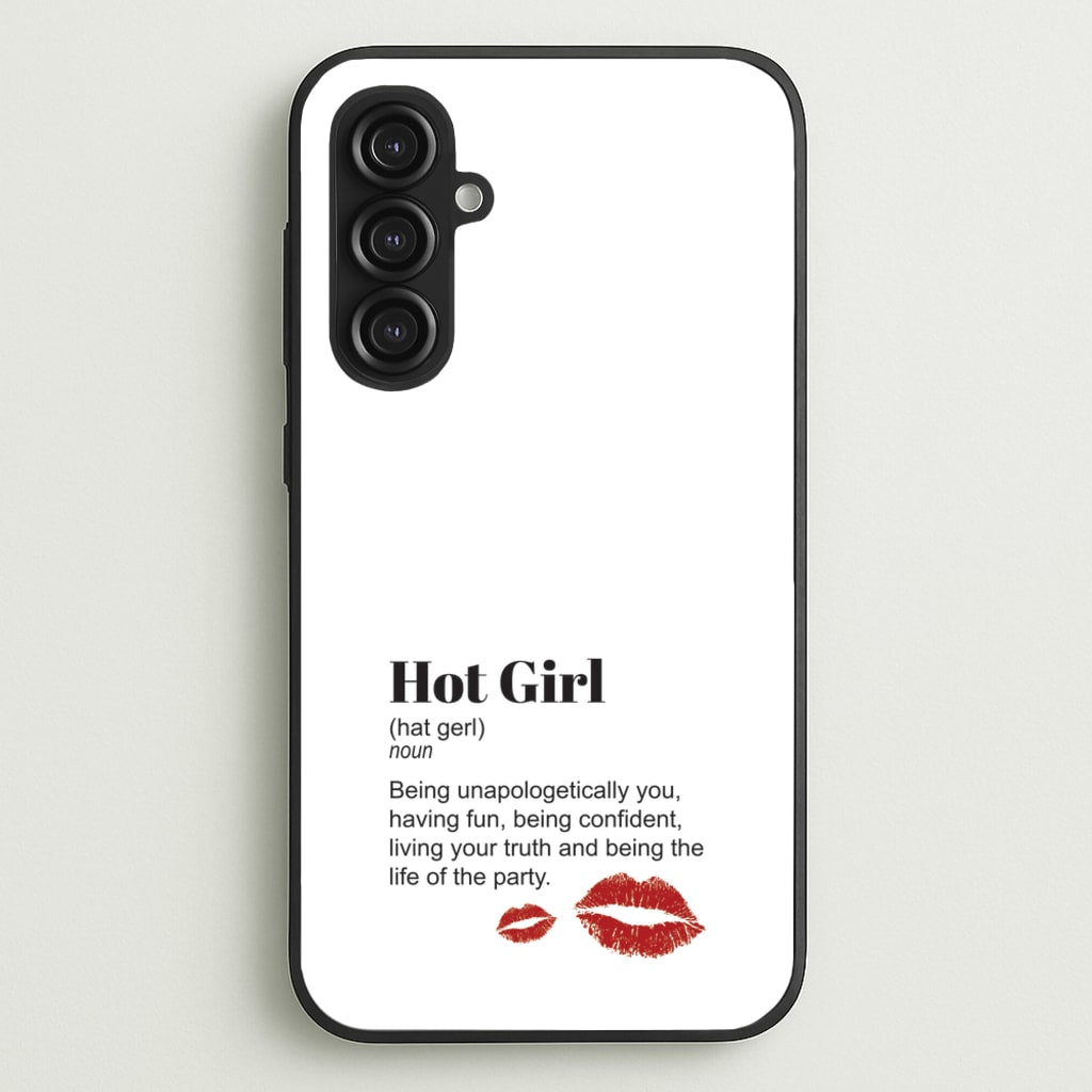 Hot Girl Dictionary Definition - Hot Girl Summer Phone Case for Galaxy S23FE