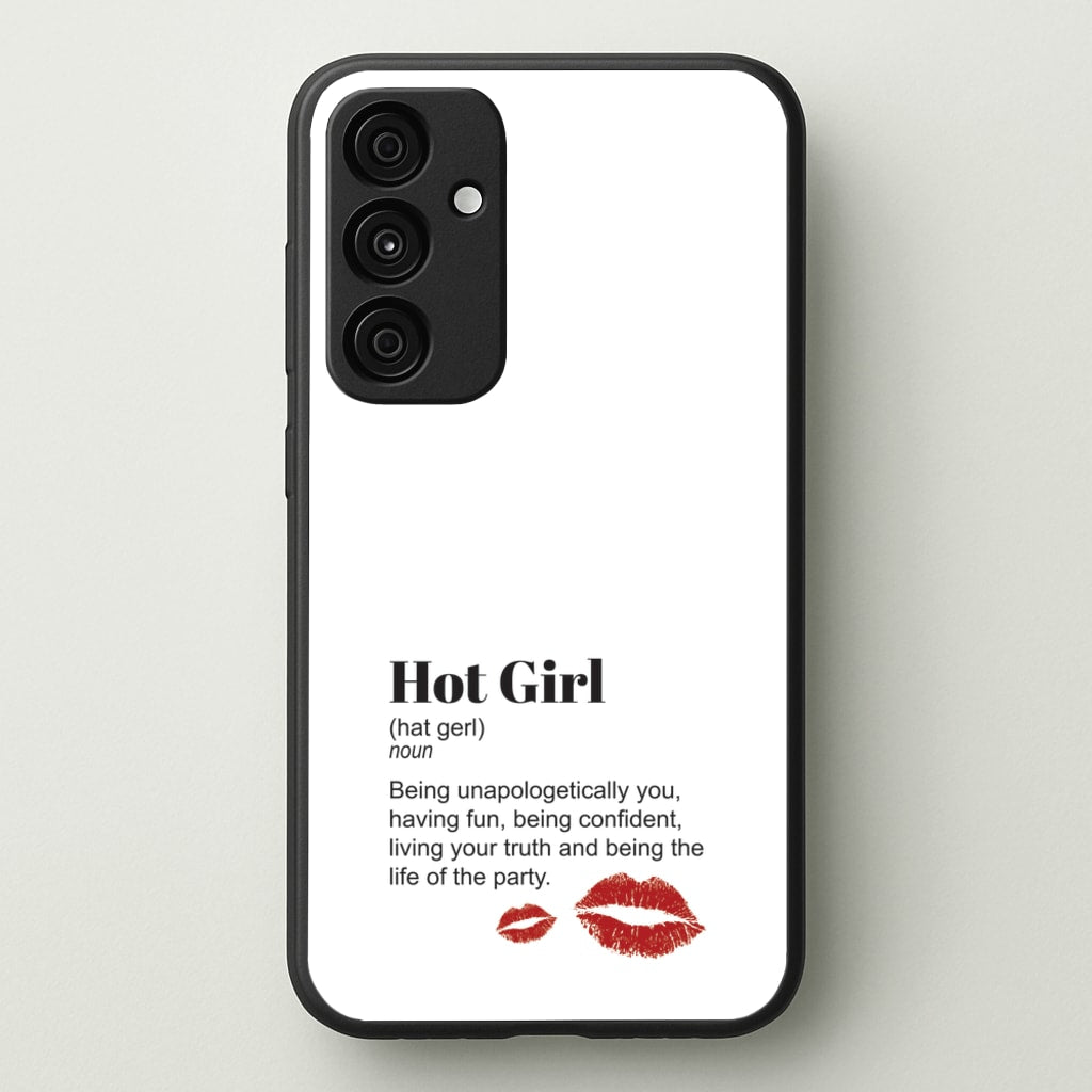 Hot Girl Dictionary Definition - Hot Girl Summer Phone Case for Galaxy A35