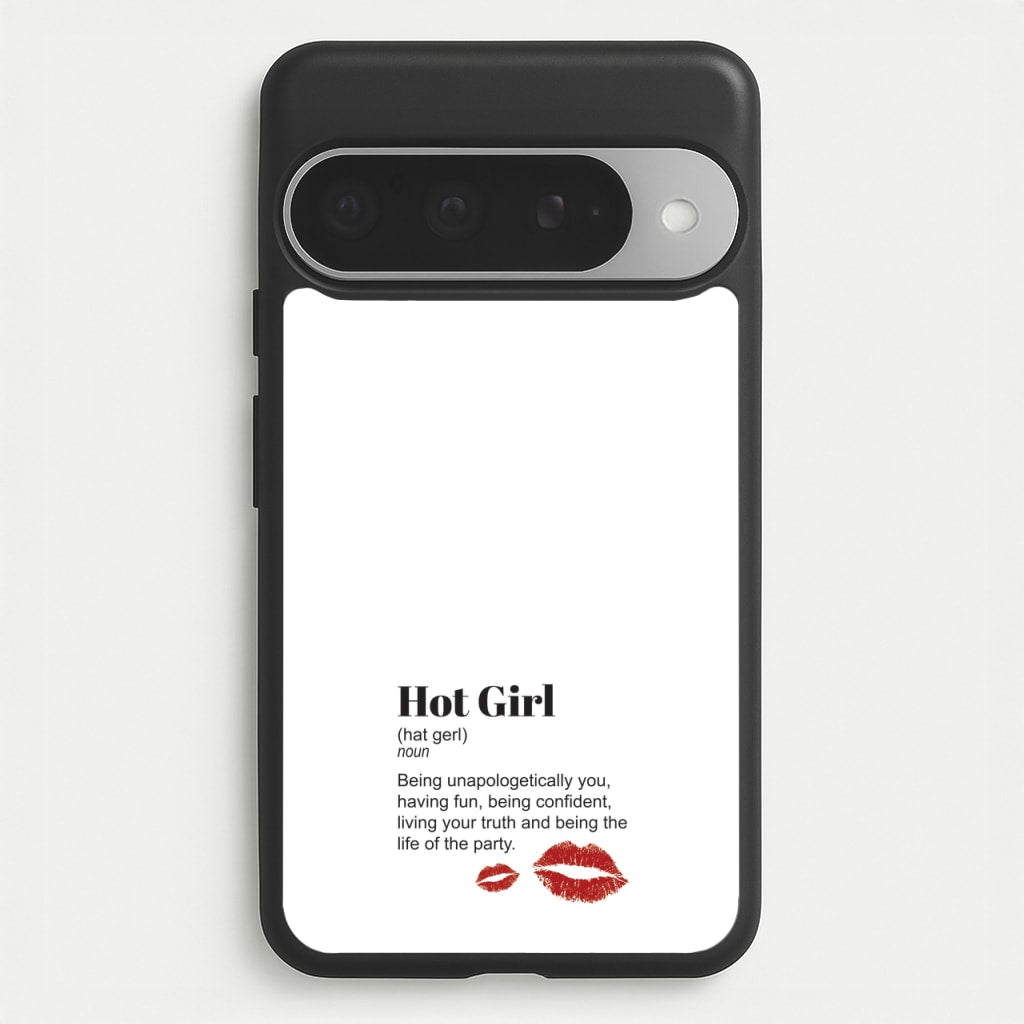 Hot Girl Dictionary Definition Phone Case for Google Pixel 10 Pro XL
