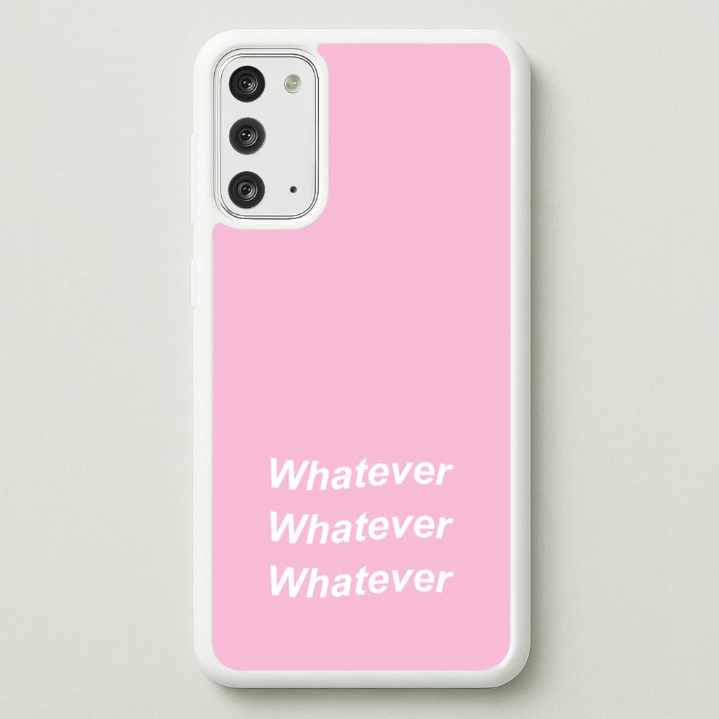 Whatever, Whatever, Whatever - Hot Girl Summer Phone Case for Galaxy Note 20