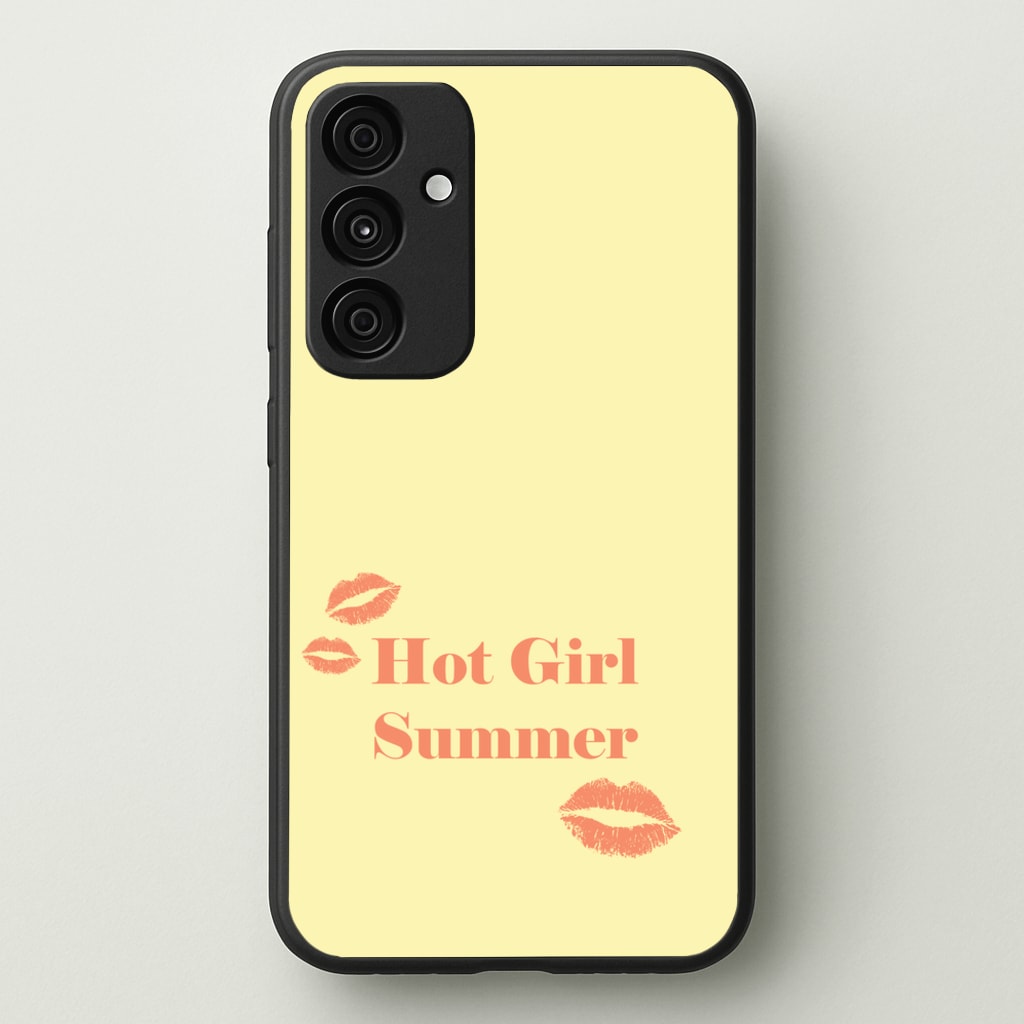Hot Girl Summer Kisses - Hot Girl Summer Phone Case for Galaxy A35