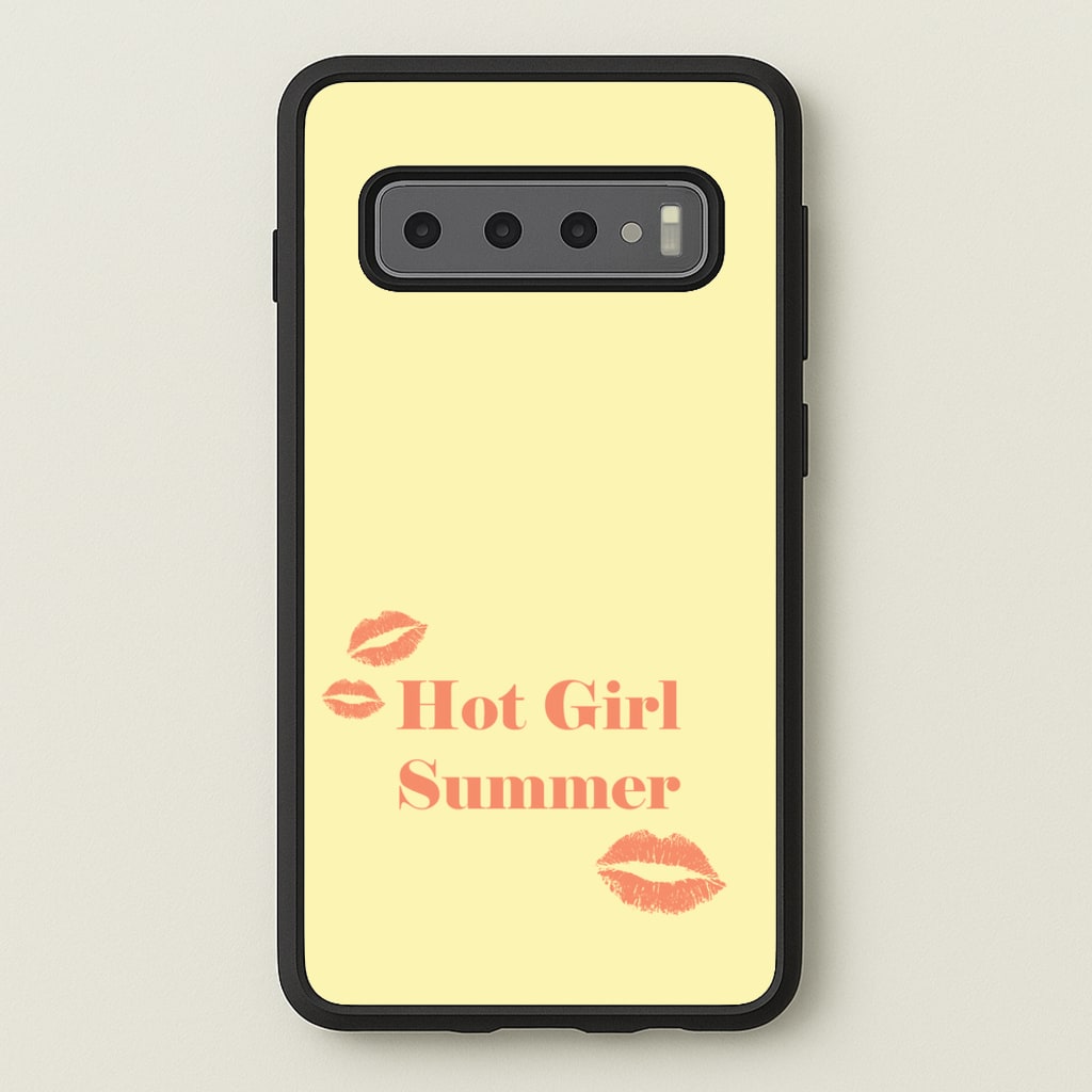 Hot Girl Summer Kisses  - Hot Girl Summer Phone Case for Galaxy S10 Plus