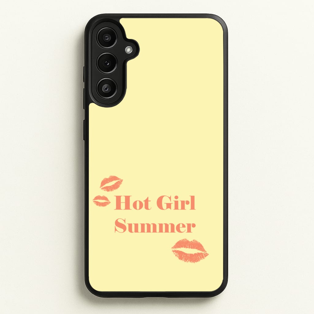Hot Girl Summer Kisses  - Hot Girl Summer Phone Case for Galaxy A36