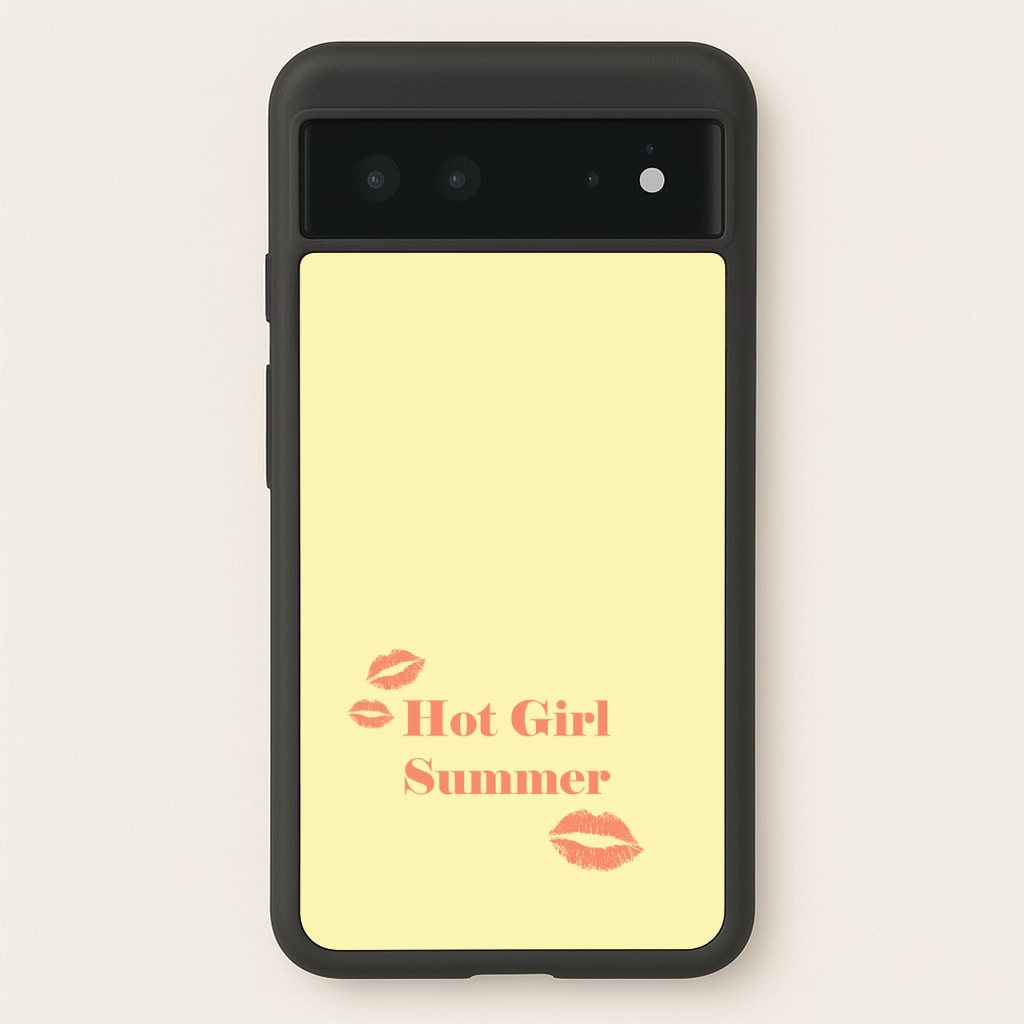 Hot Girl Summer Kisses  - Hot Girl Summer Phone Case for Google Pixel 6