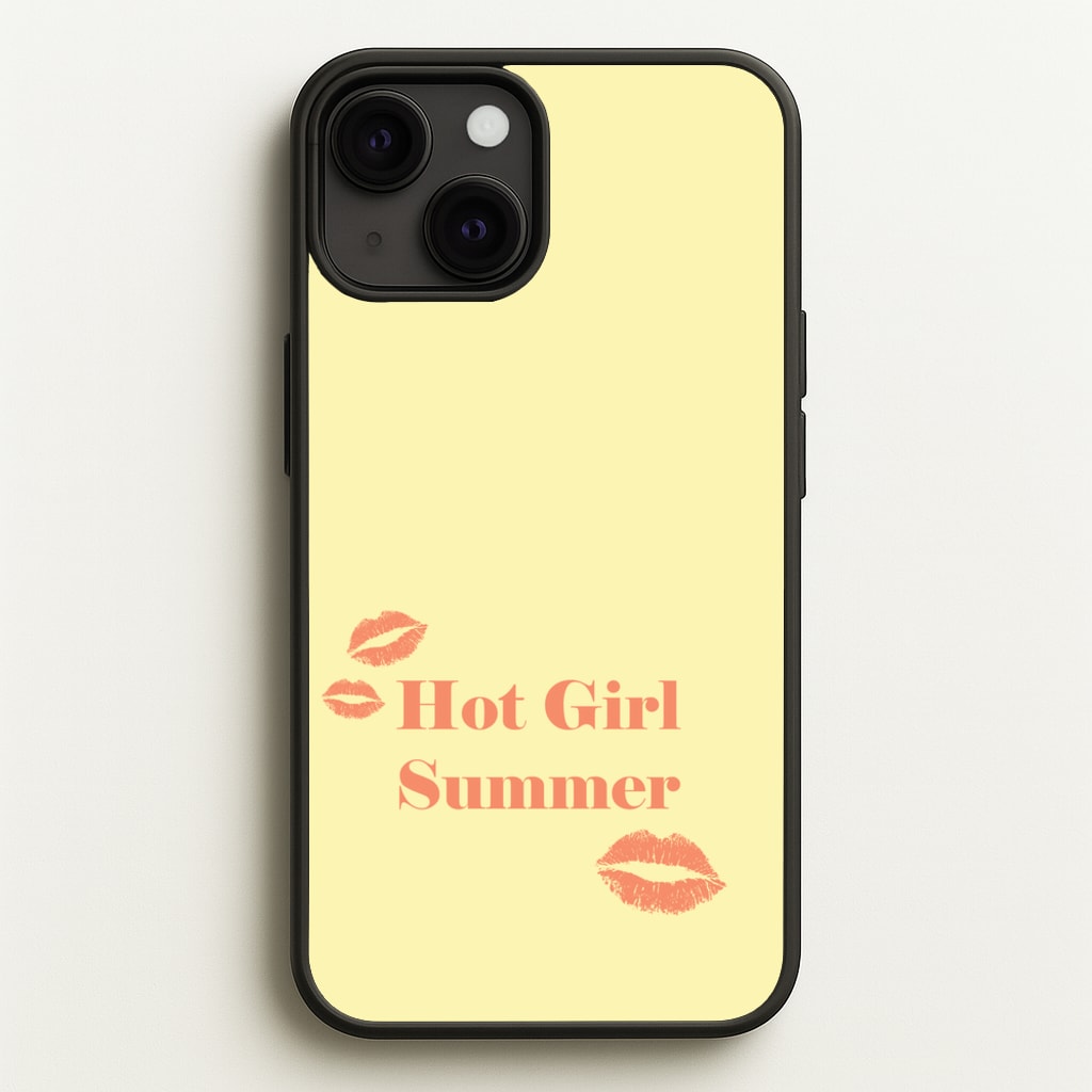 Hot Girl Summer Kisses - Hot Girl Summer Phone Case for iPhone 13 Mini