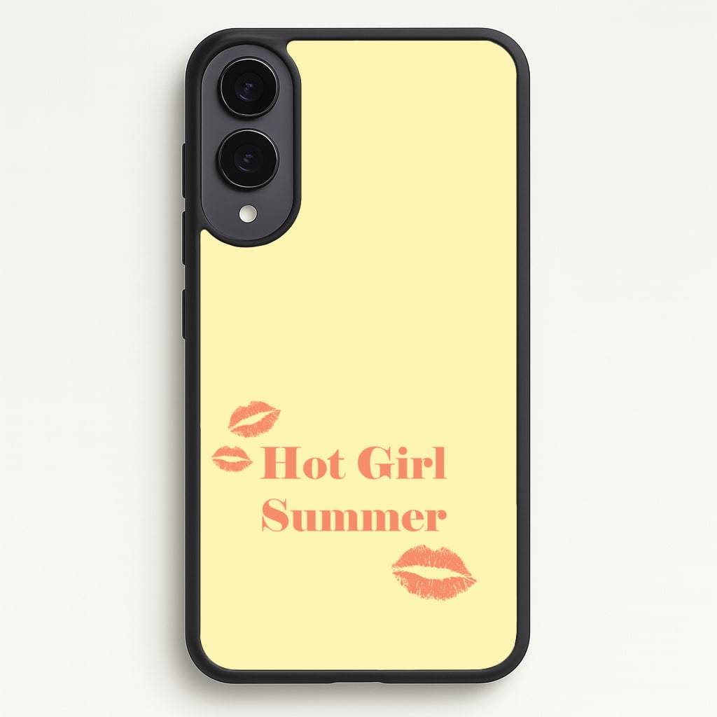 Hot Girl Summer Kisses - Hot Girl Summer Phone Case for Galaxy S25 Edge