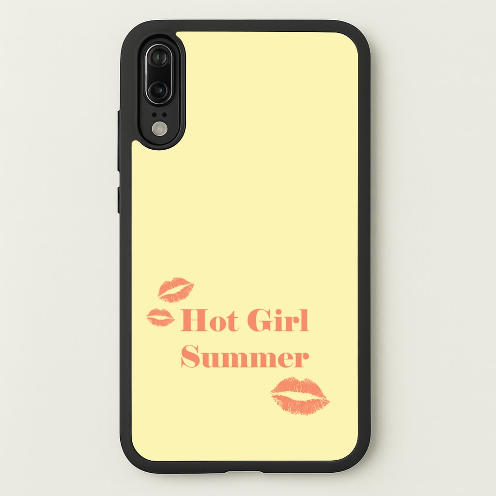 Hot Girl Summer Kisses - Hot Girl Summer Phone Case for Huawei P20