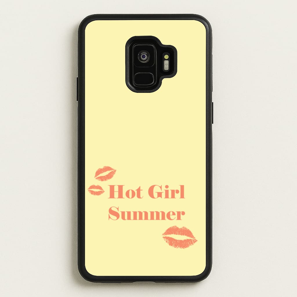 Hot Girl Summer Kisses - Hot Girl Summer Phone Case for Galaxy S9