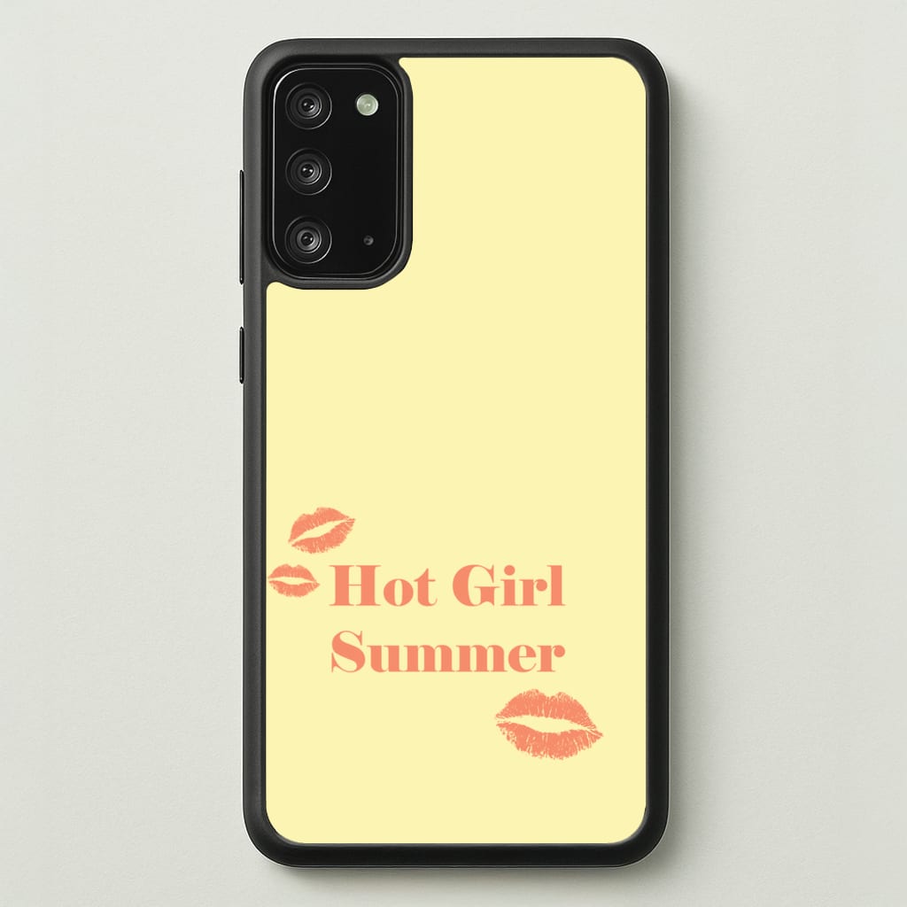 Hot Girl Summer Kisses - Hot Girl Summer Phone Case for Galaxy Note 20