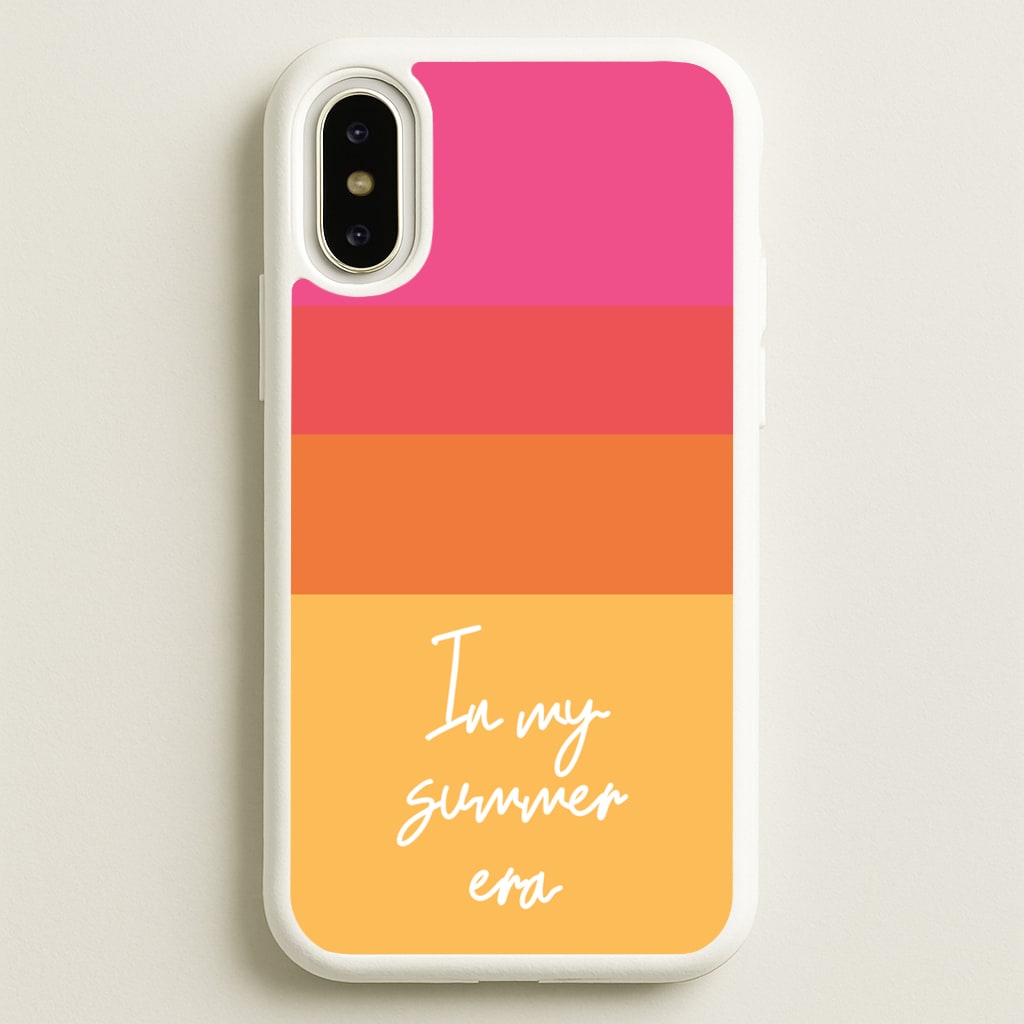 In My Summer Era Ombre - Hot Girl Summer Phone Case for iPhone X / XS