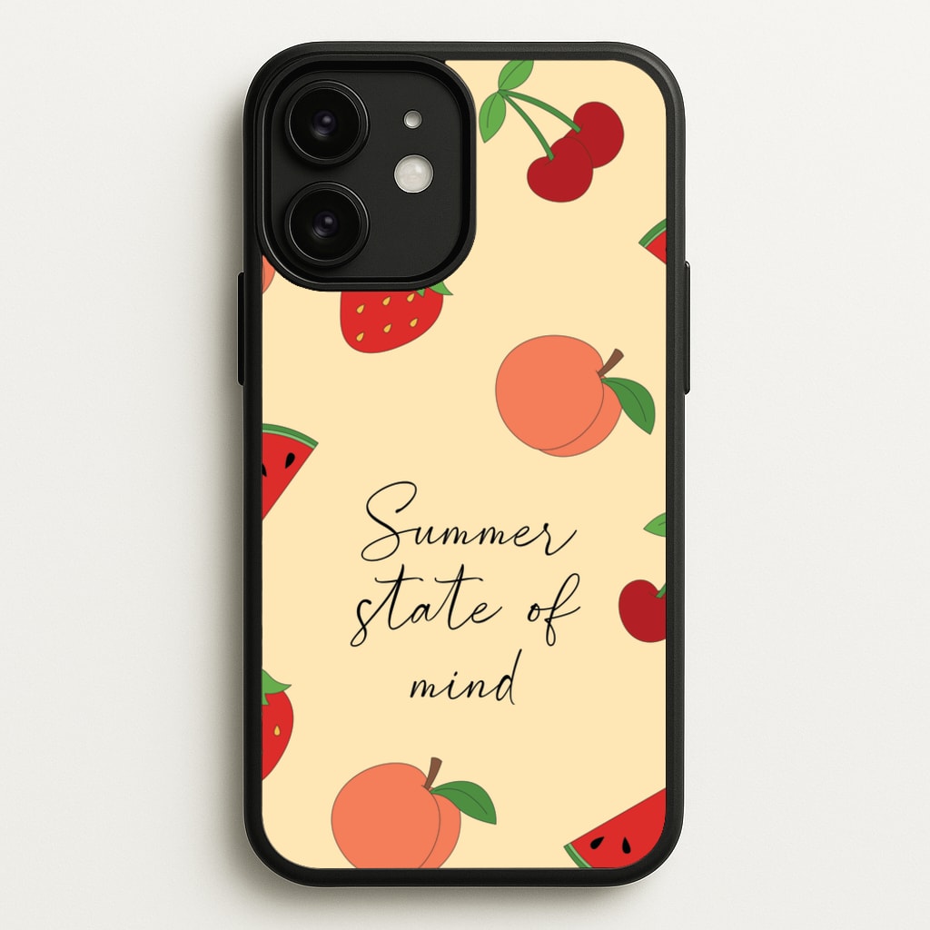 Summer State Of Mind Fruits Pattern - Hot Girl Summer Phone Case for iPhone 11