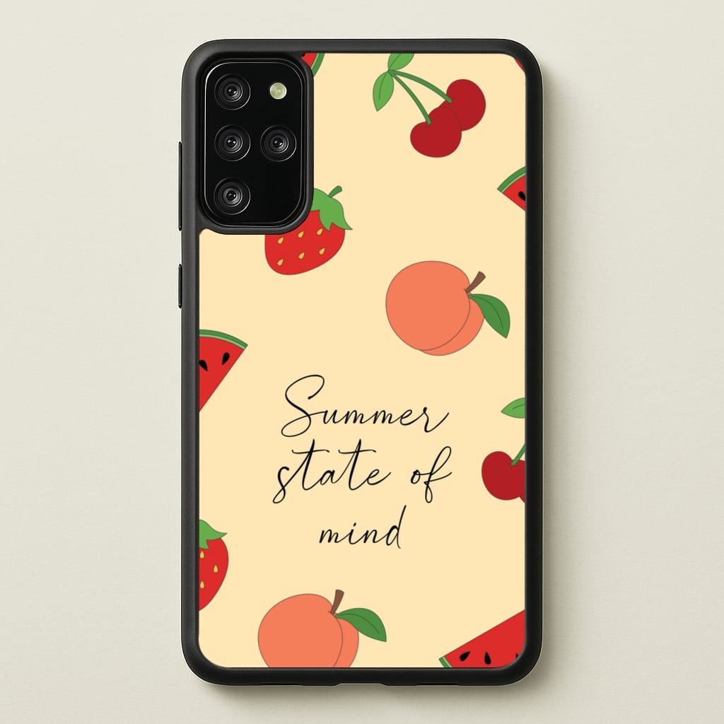Summer State Of Mind Fruits Pattern - Hot Girl Summer Phone Case for Galaxy S20 Plus