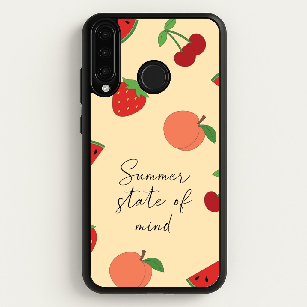 Summer State Of Mind Fruits Pattern - Hot Girl Summer Phone Case for Huawei P30 Lite