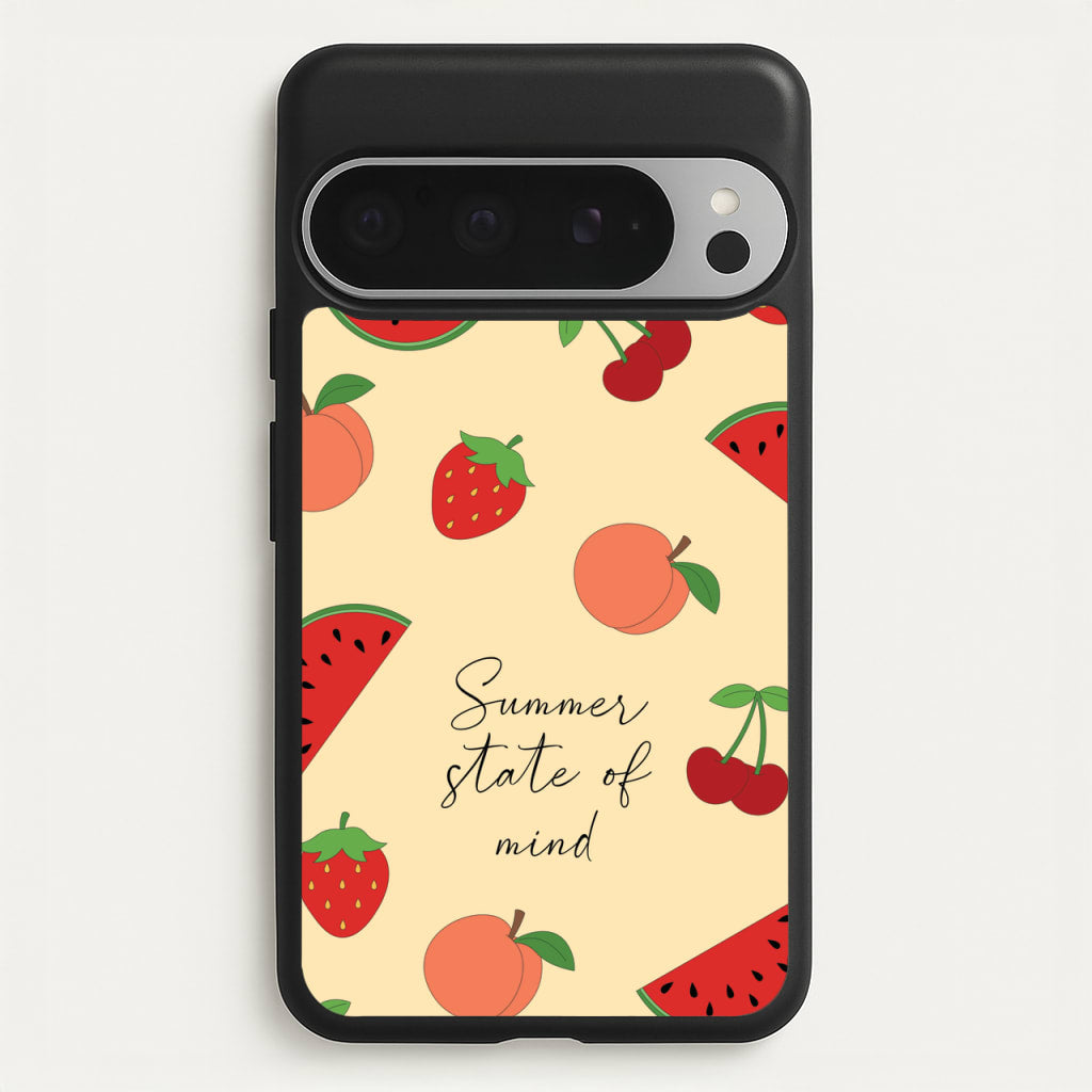 Summer State Of Mind Fruits Pattern - Hot Girl Summer Phone Case for Google Pixel 9 Pro XL