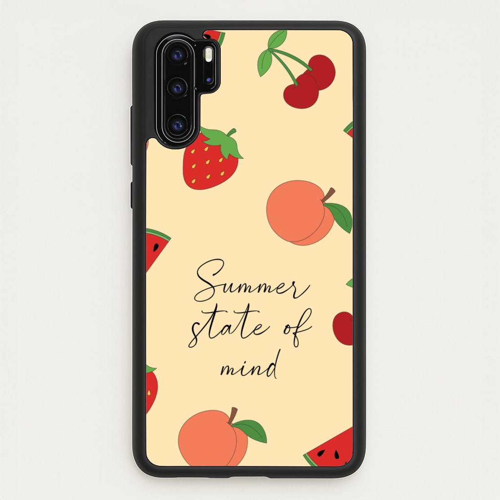 Summer State Of Mind Fruits Pattern - Hot Girl Summer Phone Case for Huawei P30 Pro