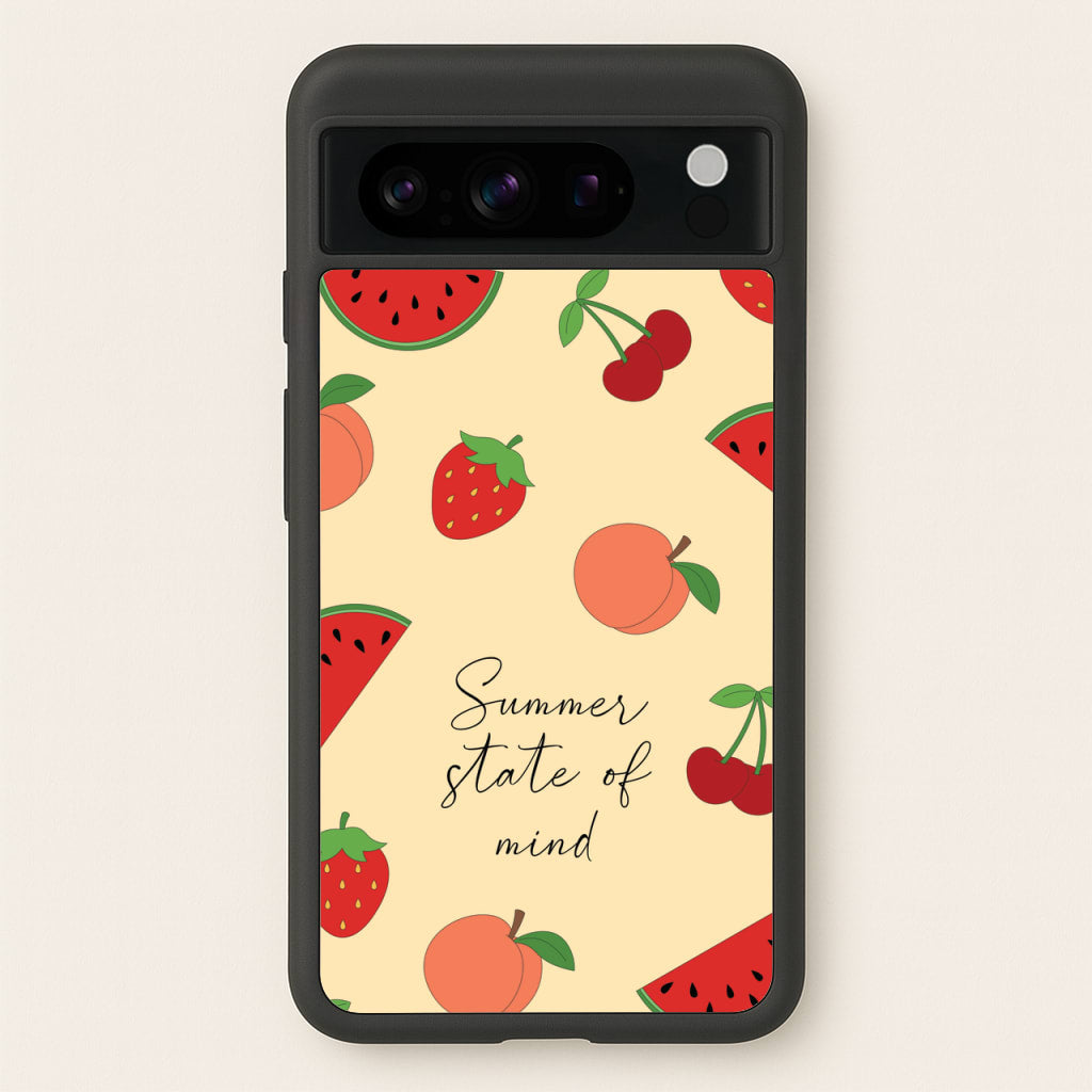 Summer State Of Mind Fruits Pattern - Hot Girl Summer Phone Case for Google Pixel 8 Pro
