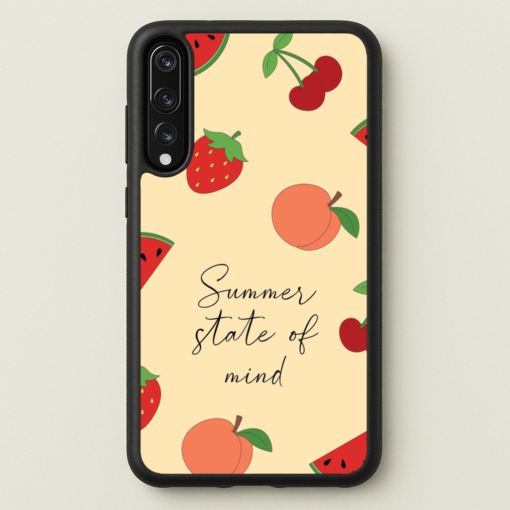 Summer State Of Mind Fruits Pattern - Hot Girl Summer Phone Case for Huawei P20 Pro