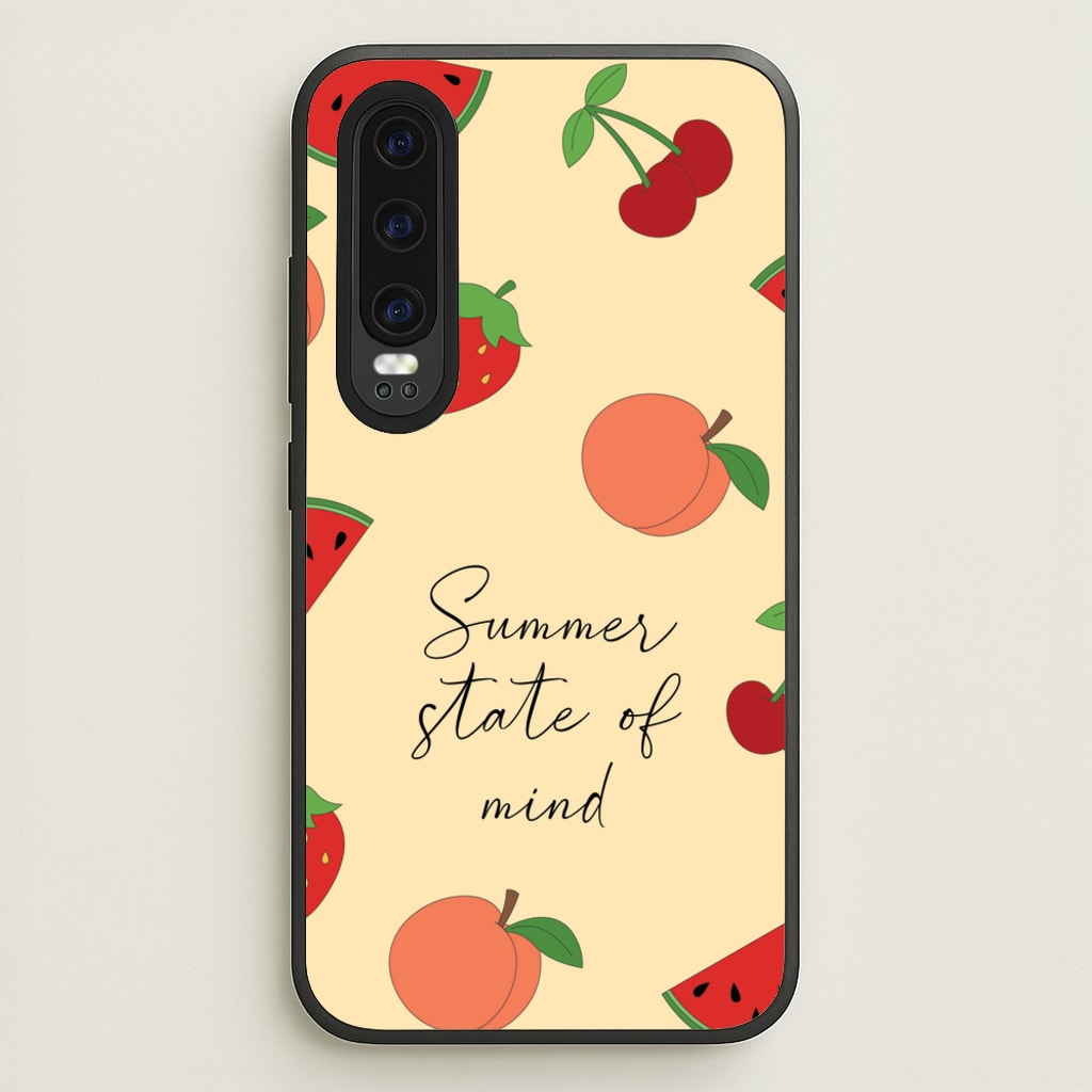 Summer State Of Mind Fruits Pattern - Hot Girl Summer Phone Case for Huawei P30