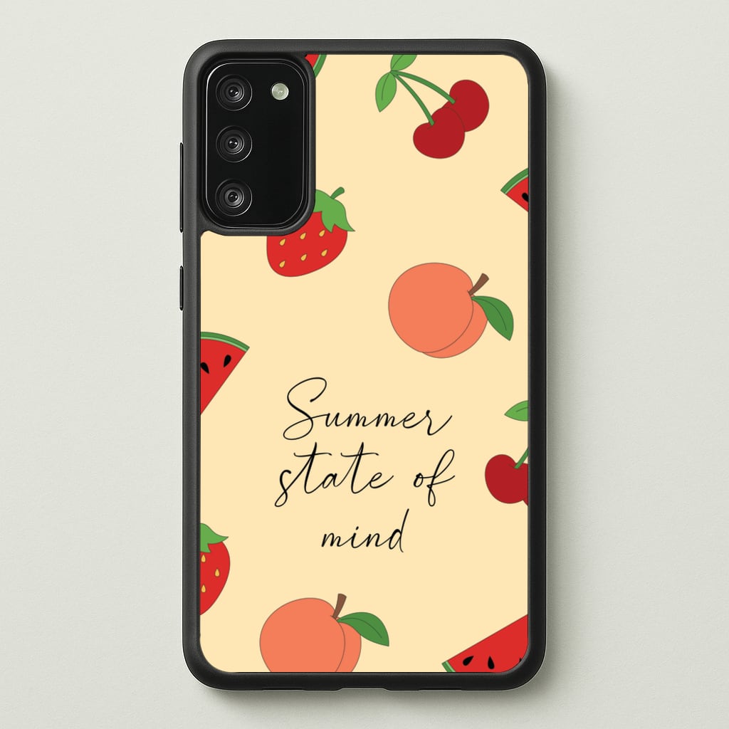 Summer State Of Mind Fruits Pattern - Hot Girl Summer Phone Case for Galaxy A41