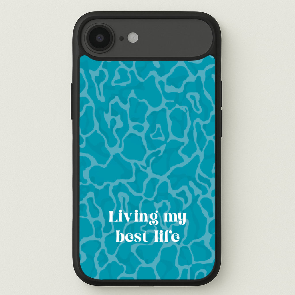 Living My Best Life Water Pattern Phone Case for iPhone 17 Air