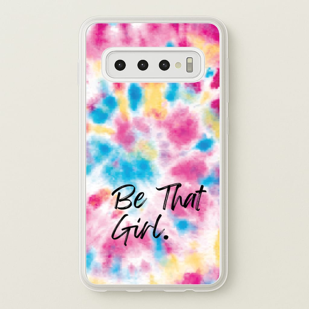 Tie Die Be That Girl - Hot Girl Summer Phone Case for Galaxy S10