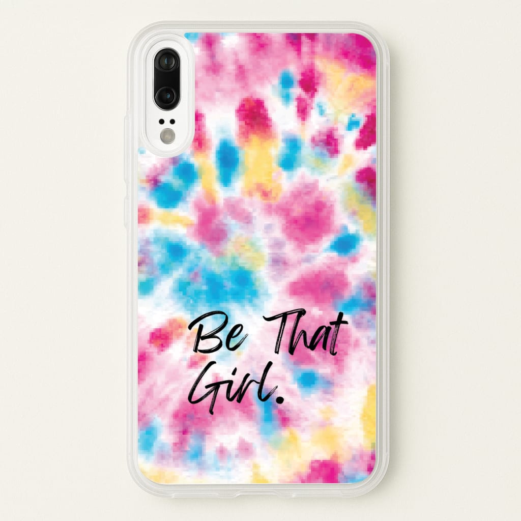Tie Die Be That Girl - Hot Girl Summer Phone Case for Huawei P20