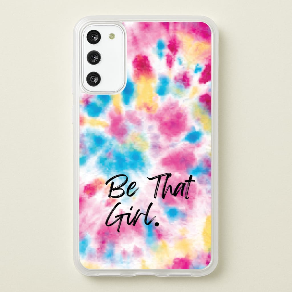 Tie Die Be That Girl - Hot Girl Summer Phone Case for Galaxy A41