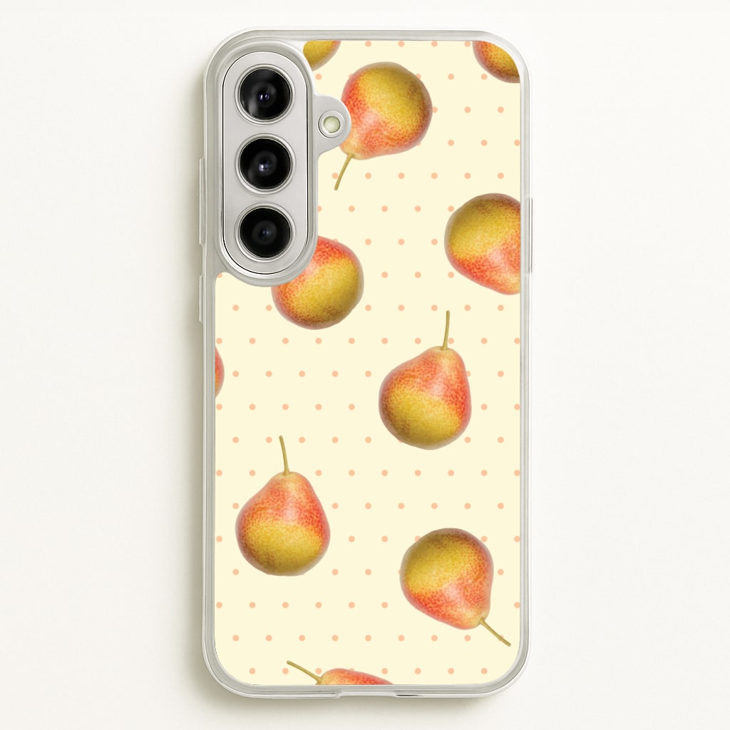 Pears And Polka Dots Pattern - Hot Girl Summer Phone Case for Galaxy A56