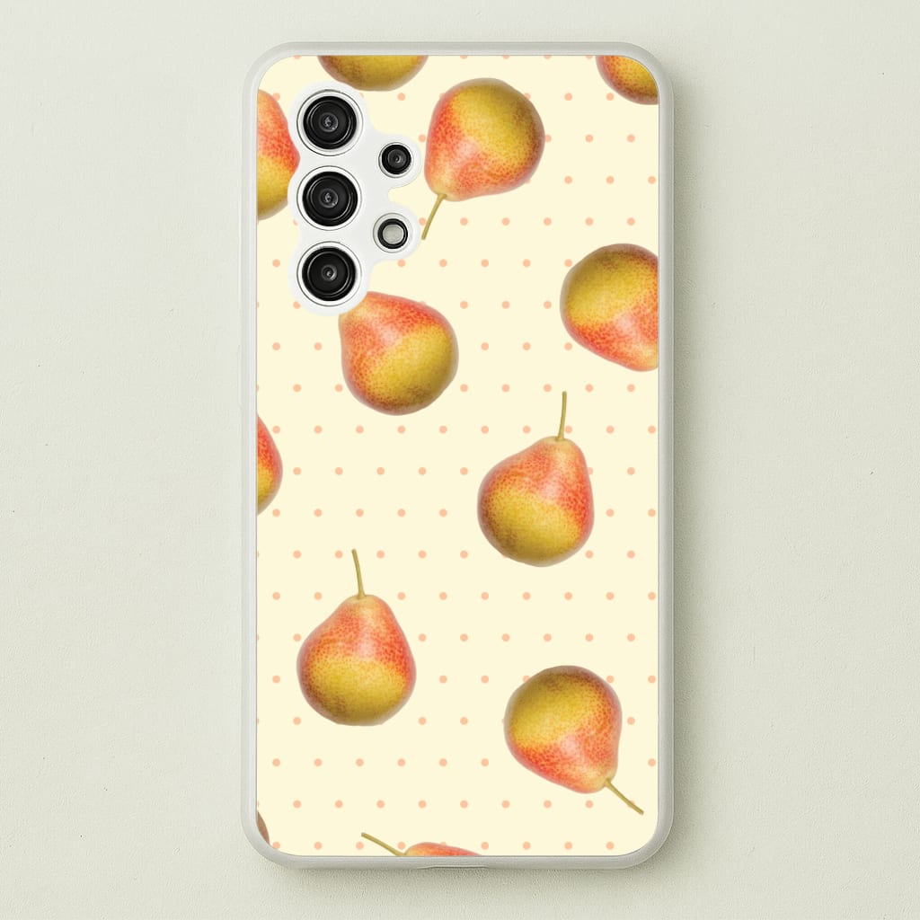 Pears And Polka Dots Pattern - Hot Girl Summer Phone Case for Galaxy A13