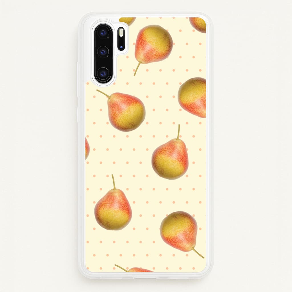 Pears And Polka Dots Pattern - Hot Girl Summer Phone Case for Huawei P30 Pro