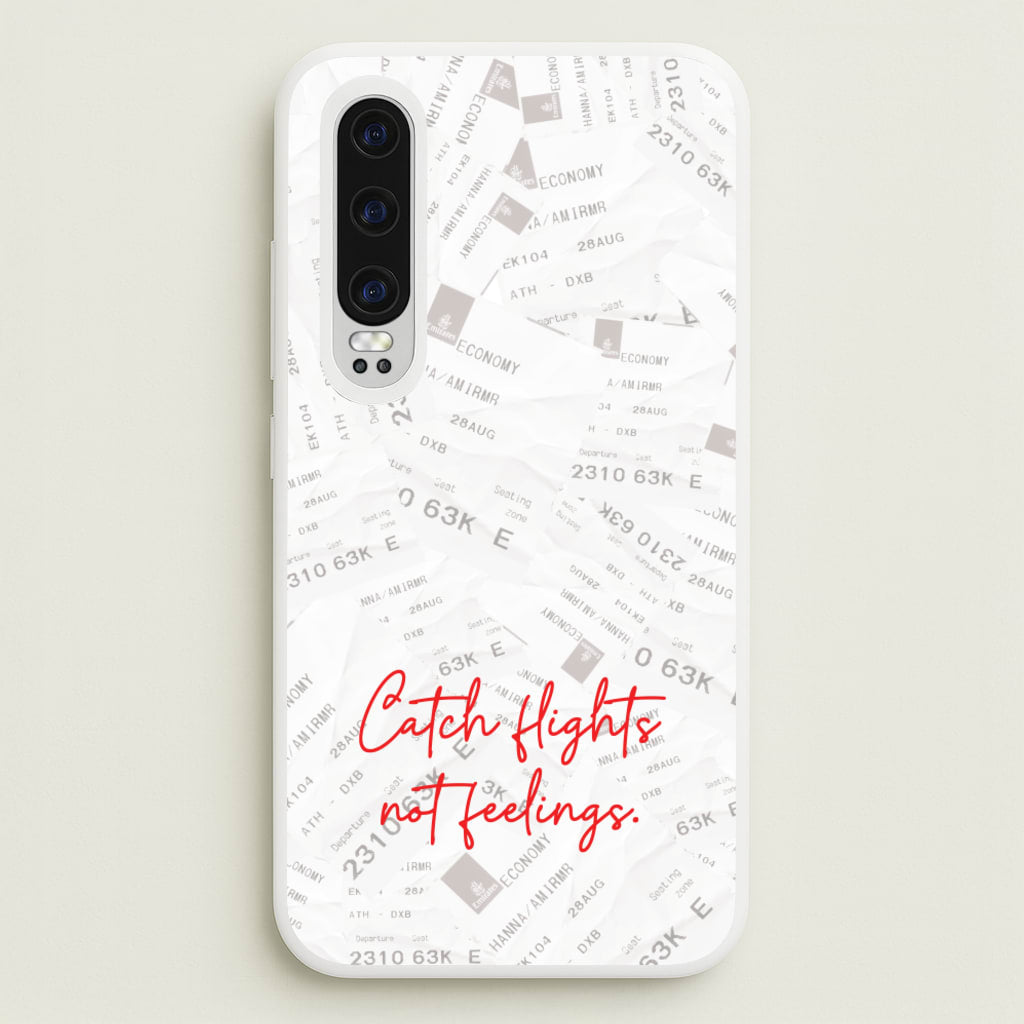 Catch Flights Not Feelings Collage - Hot Girl Summer Phone Case for Huawei P30